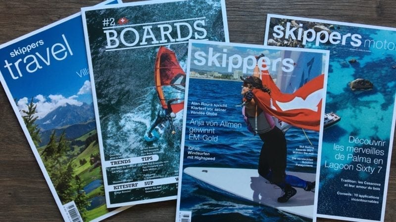 Official magazine of the Swiss Sailing Federation, Skippers, Sailing and Ocean is the only Swiss magazine entirely devoted to sailing, the sea and its players. Leader of the Swiss nautical press, this bilingual quarterly is recognized by the entire European nautical community